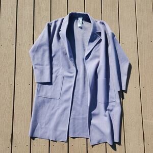 Sadie & Sage Lilac Peacoat Womens Size Medium